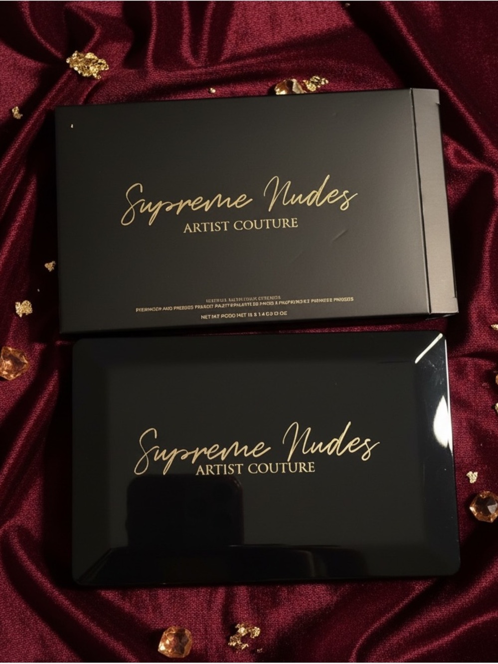 Artist Couture Supreme Nudes Eyeshadow Palette - Black & Gold